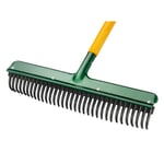 Rubber Tined Garden Rake