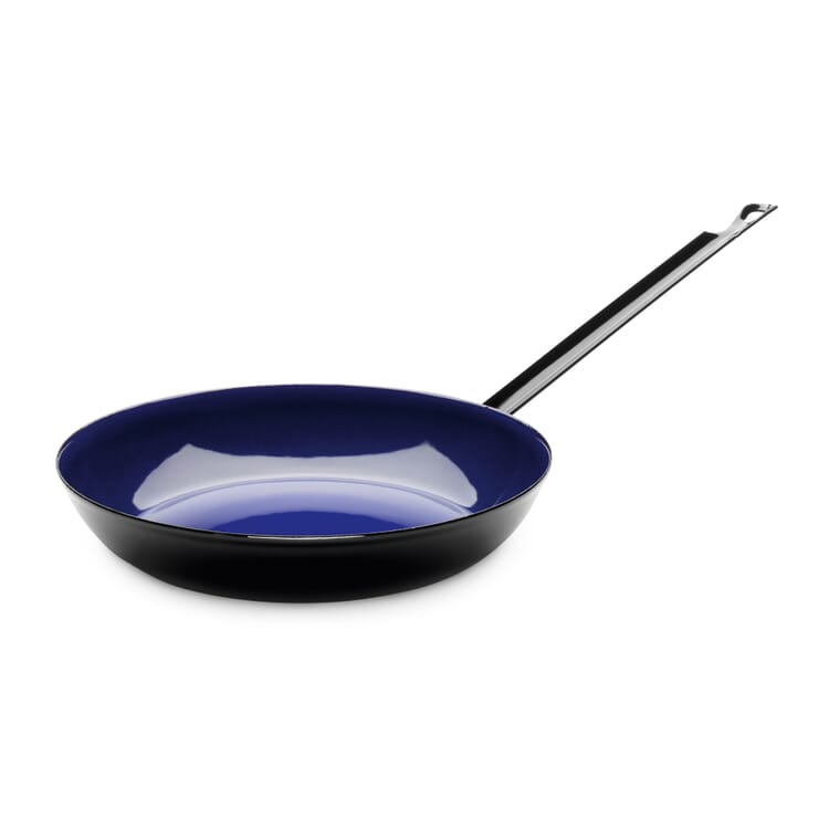 Riess emaljeret stegepande, 25 cm