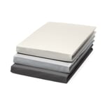 Fitted Sheets Made of Jersey Anthracite 90 × 200 cm