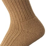 Calcetín de hilo de pelo de camello Marrón