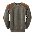 Black Sheep Jersey de punto Melange natural-oscuro
