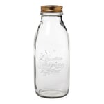 Botella de zumo con tapón de rosca 1 litro