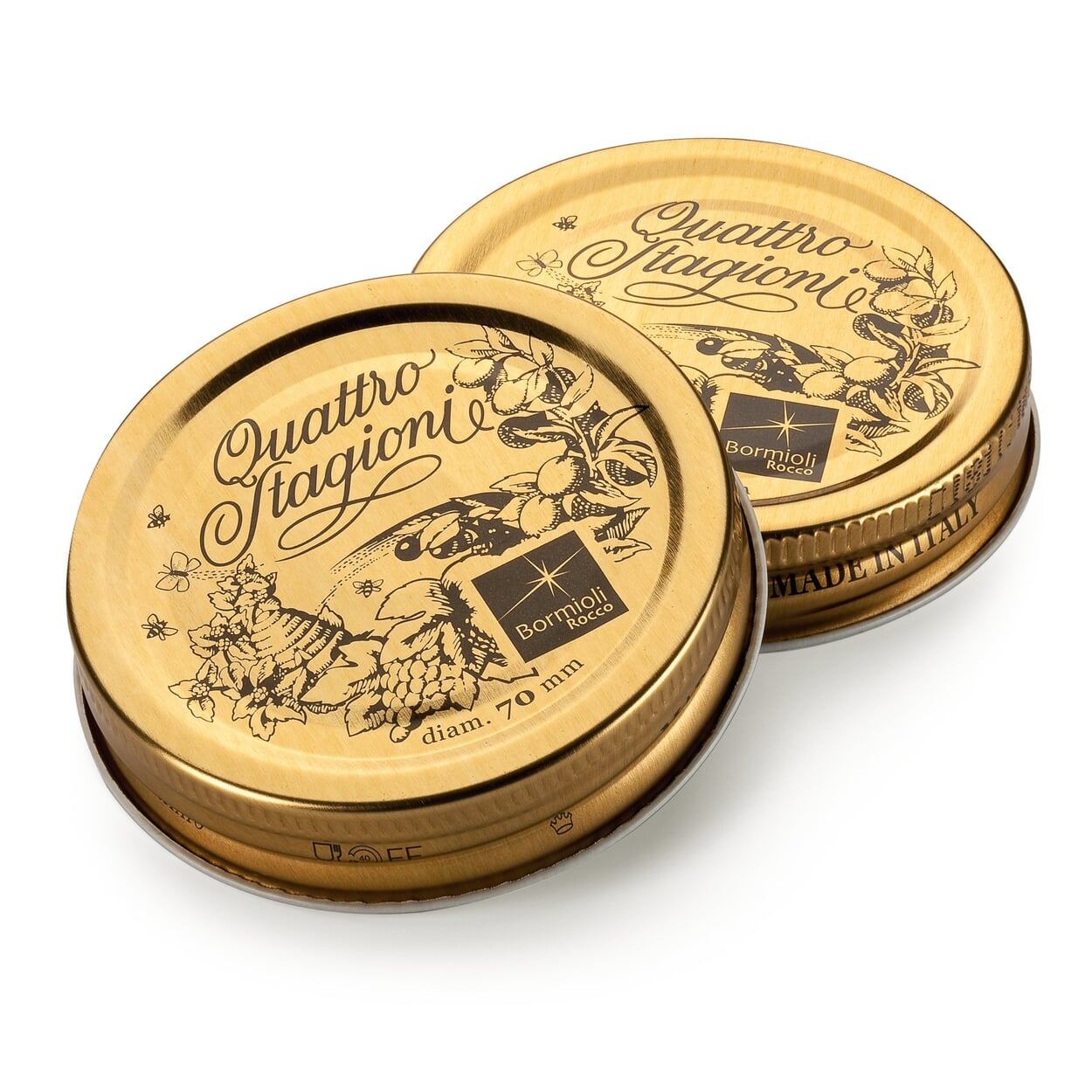 Replacement Lids for Preserving Jars, Ø 70 mm Manufactum