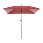 Doppler Parasol acier inoxydable Rouge foncé