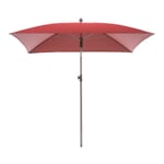 Parasol Doppler en acier inoxydable Rouge foncé