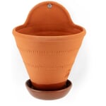 Wall pot terracotta