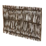 Privacy Screen Made of Hazel Switches