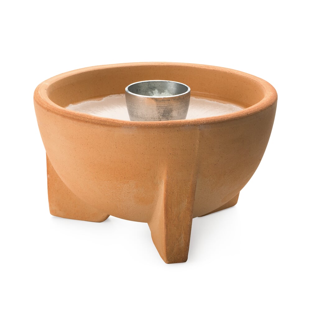 Ceramic Wax Burner, Small, Untreated Manufactum