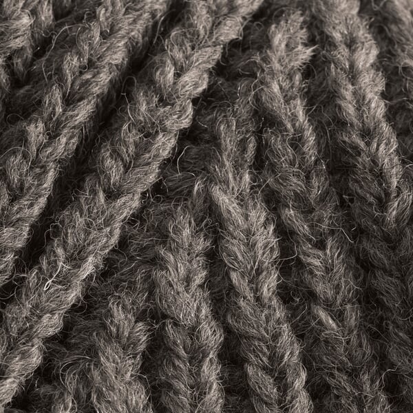 Black Sheep Vest Natuurlijk donker gemêleerd, close-up