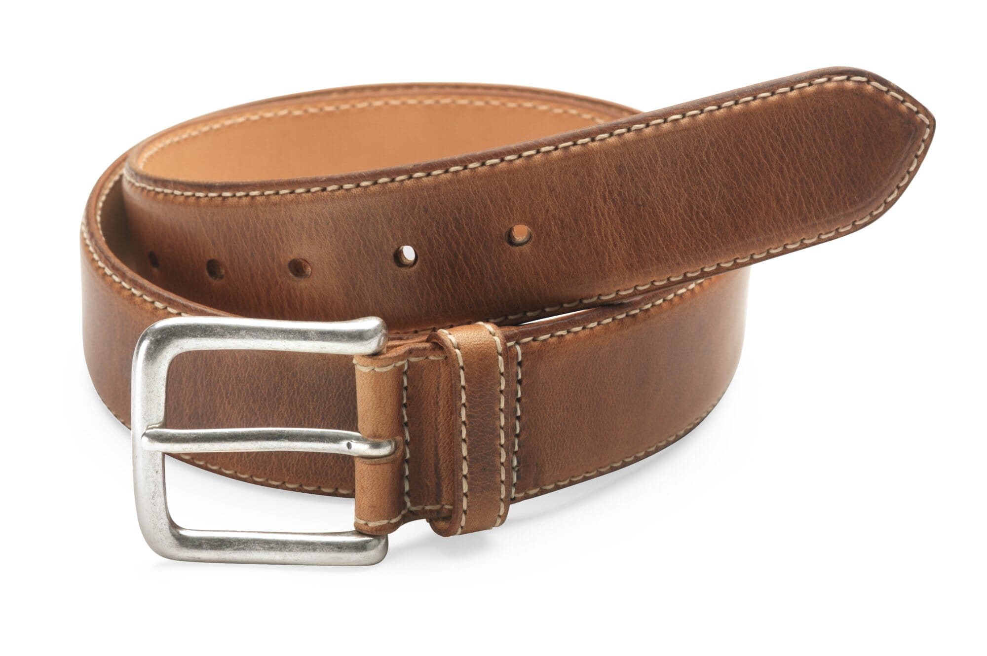 Leather belt