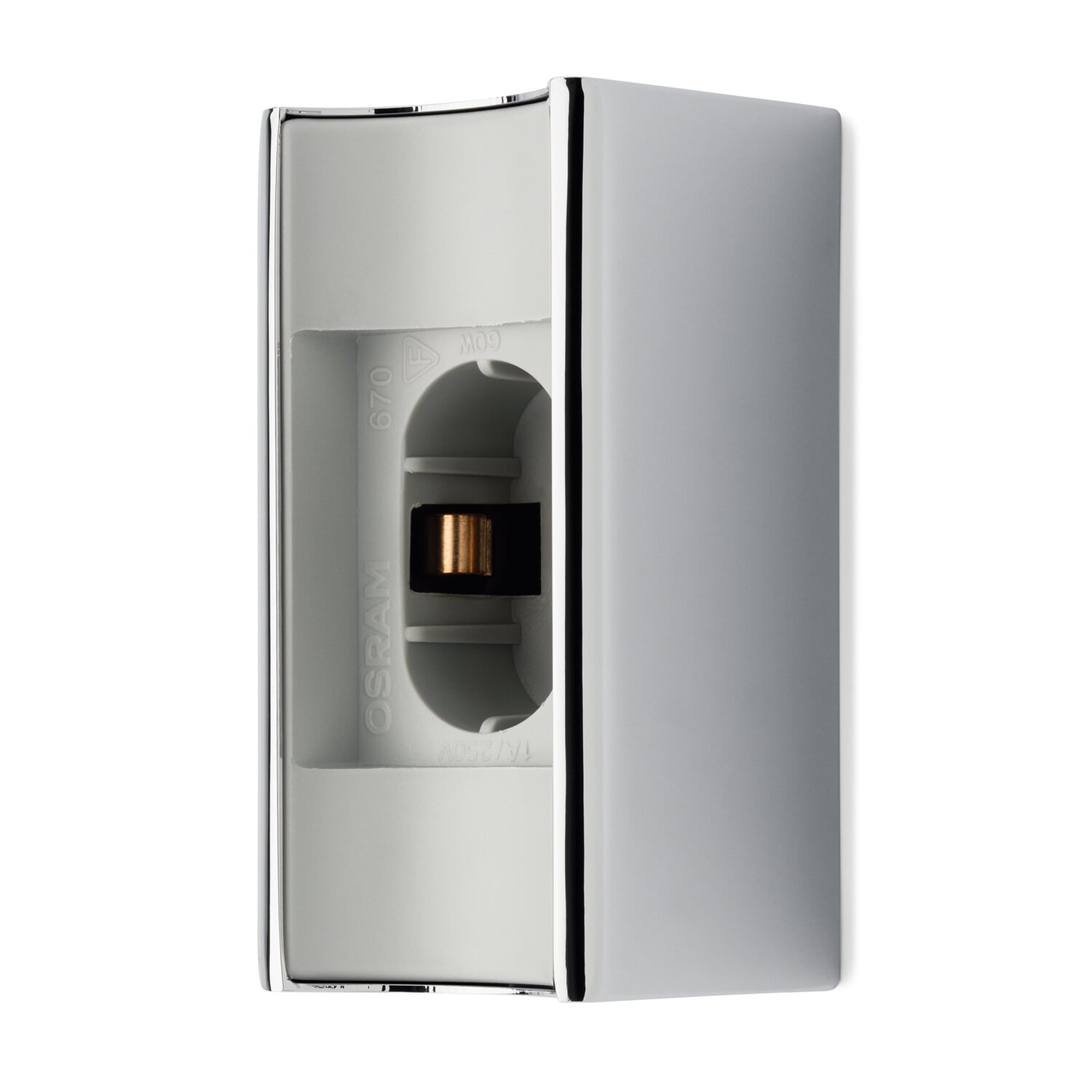 Wall and mirror light, Chrome plated | Manufactum