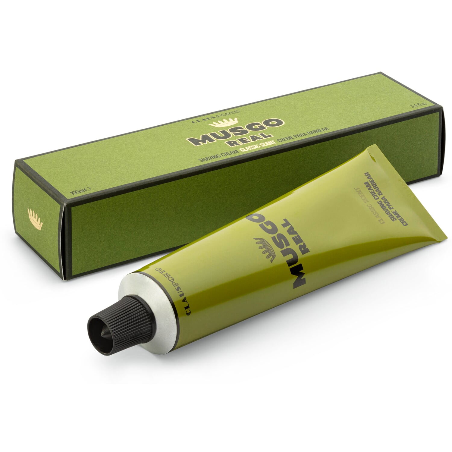 Musgo Real shaving cream, Classic Scent Manufactum