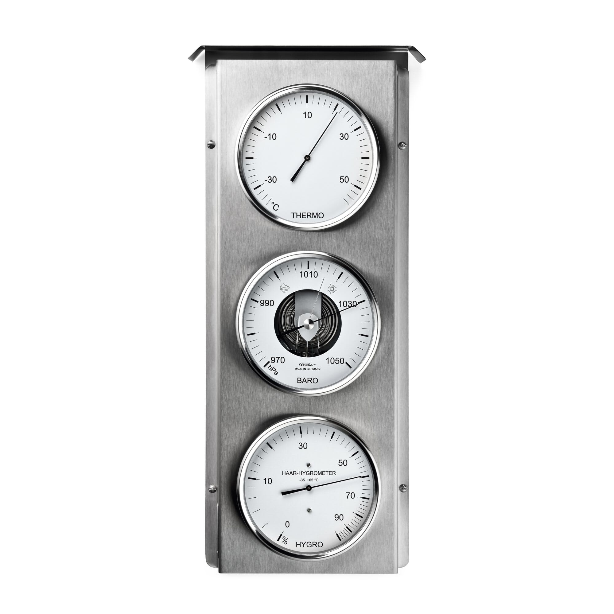Outdoor weather station stainless steel