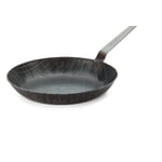 Wrought Iron Frying Pan with High Rim 28 cm