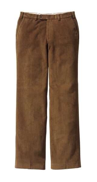 Corduroy pants Medium brown