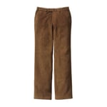 Pantaloni a coste Marrone medio