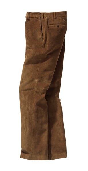 Corduroy pants Medium brown