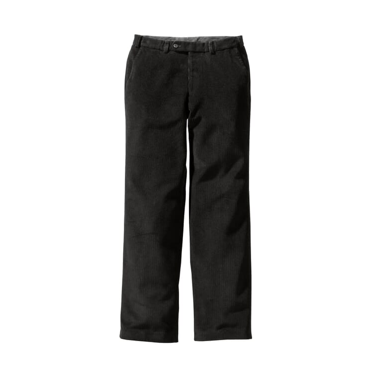 Pantalon en velours côtelé, Noir
