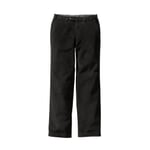 Pantaloni a coste Nero