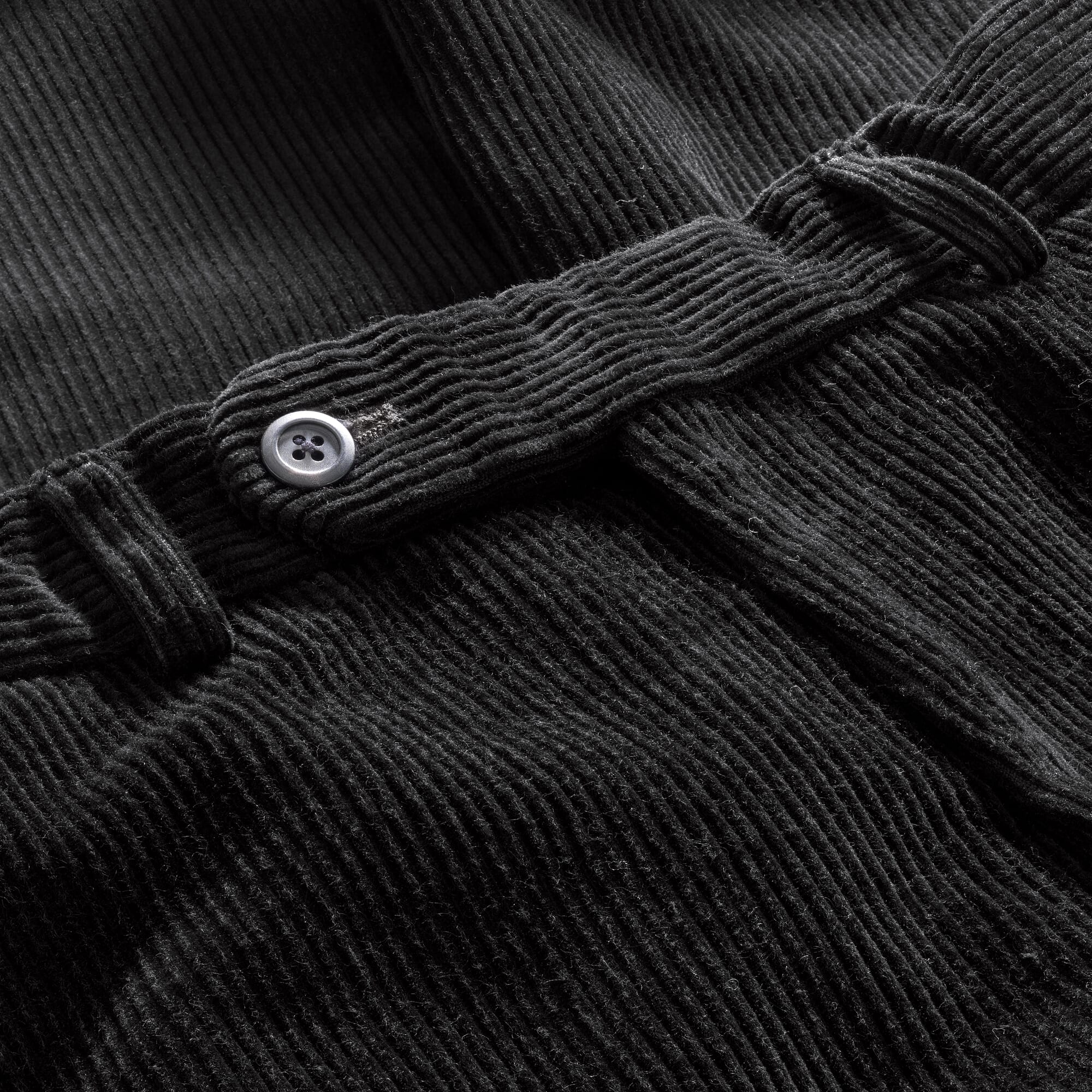 Corduroy pants, Black | Manufactum