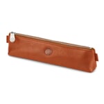 Small Leather Pencil Case by Sonnenleder Nature