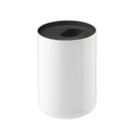 Waste Bin Lunar White and Black