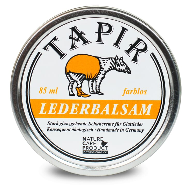 Balsam til tapirlæder, Farveløs