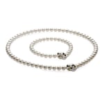 Freshwater Pearls Necklace and Bracelet Set
