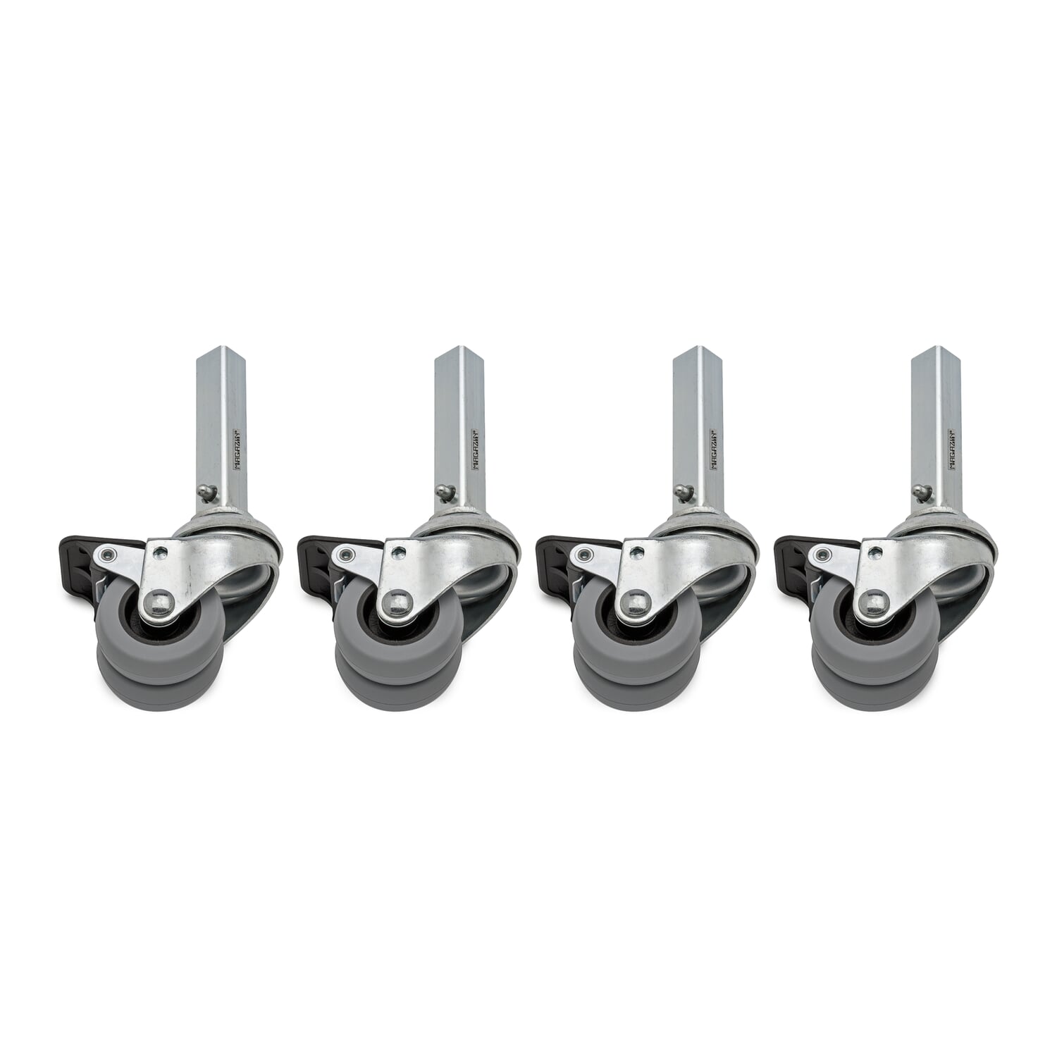 Feet and rollers to Container DS, Rollers, braked Manufactum