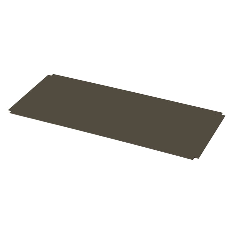 Cover shelf to Container DS, RAL 7013 Brown grey