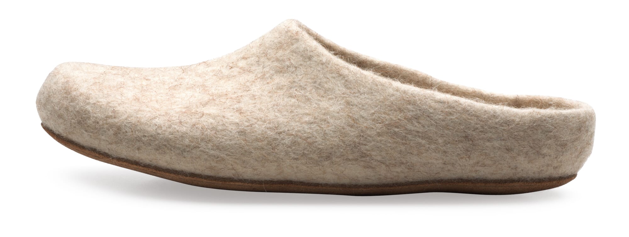 shoes made from sheep wool