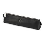 Small Leather Pencil Case by Sonnenleder Black