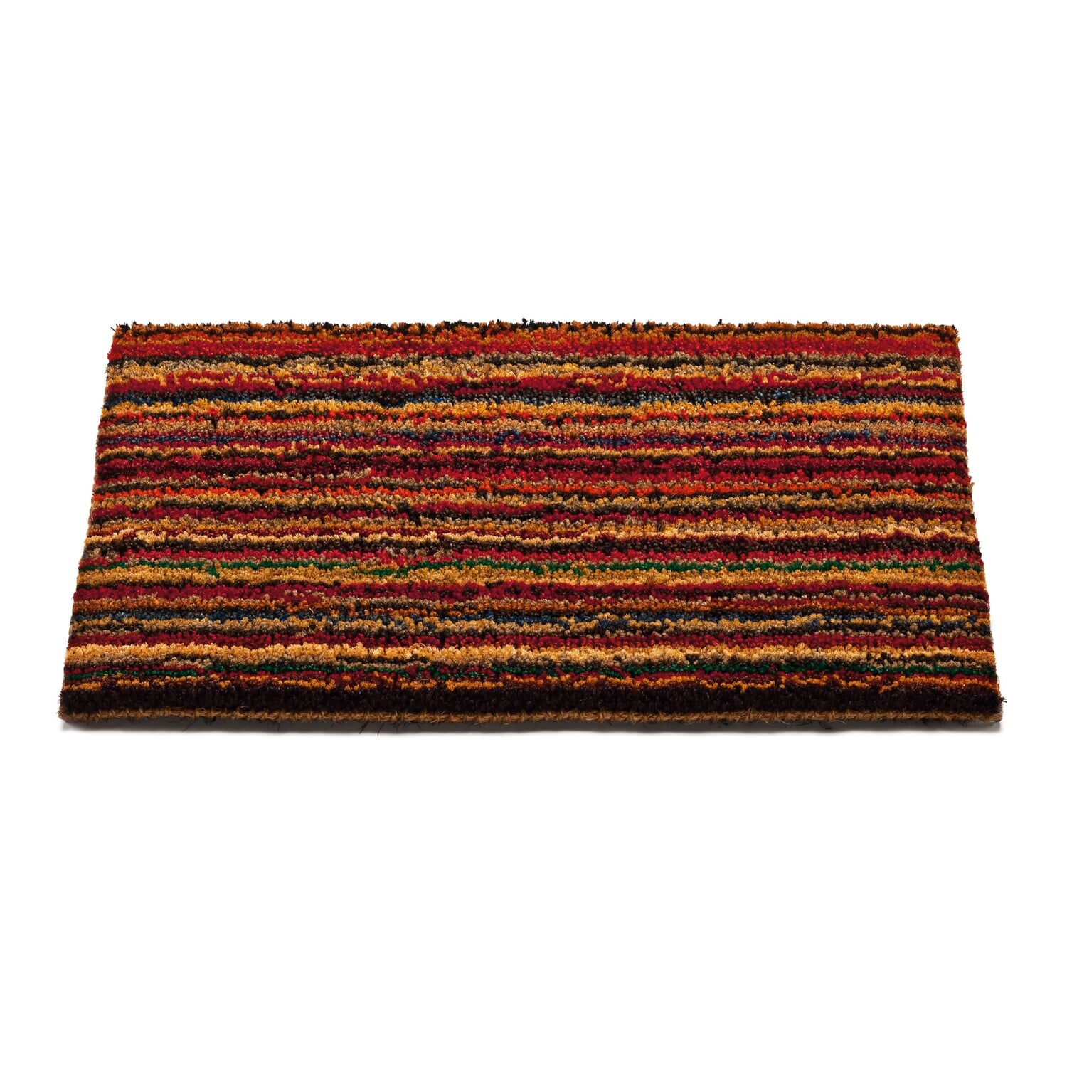 Horizontal Stripe Coir Doormat