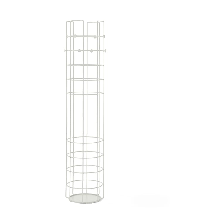 Stand coat rack Bazar, RAL 9010 Pure white