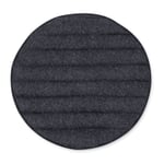 Lamu seat cushion, round Dark gray