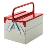 Contenitore per utensili Plus Grigio chiaro RAL 7035 / Rosso fuoco RAL 3000