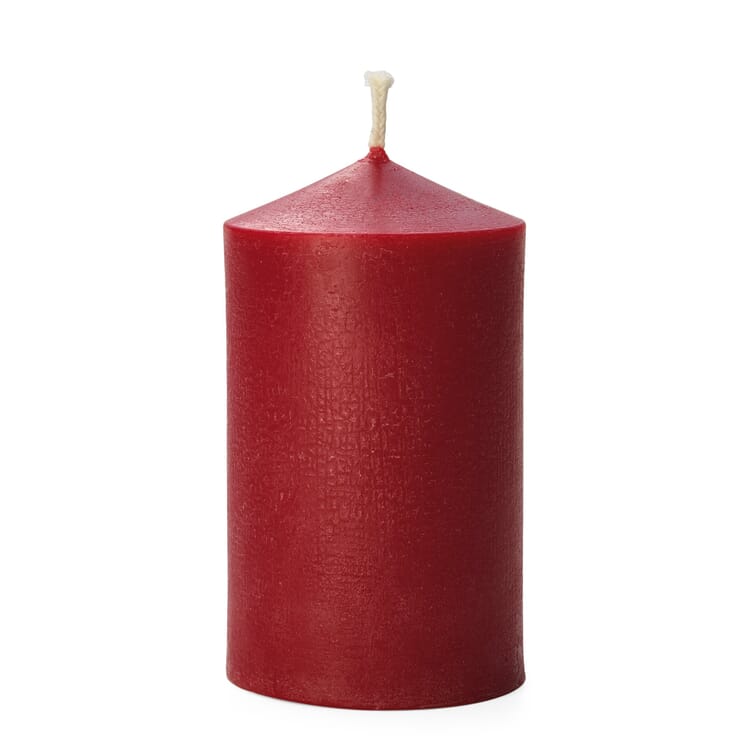 Candela a colonna in cera d'api, Altezza 10,5 cm