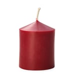 Bougie ronde en cire d'abeille hauteur 7,5 cm