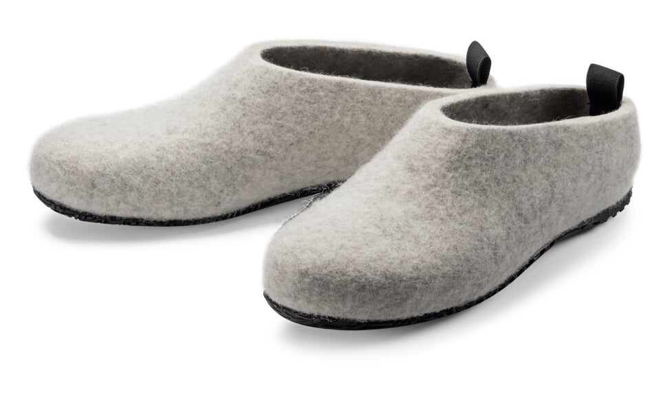 Pantoffels Lahtiset Lichtgrijs / Zwart