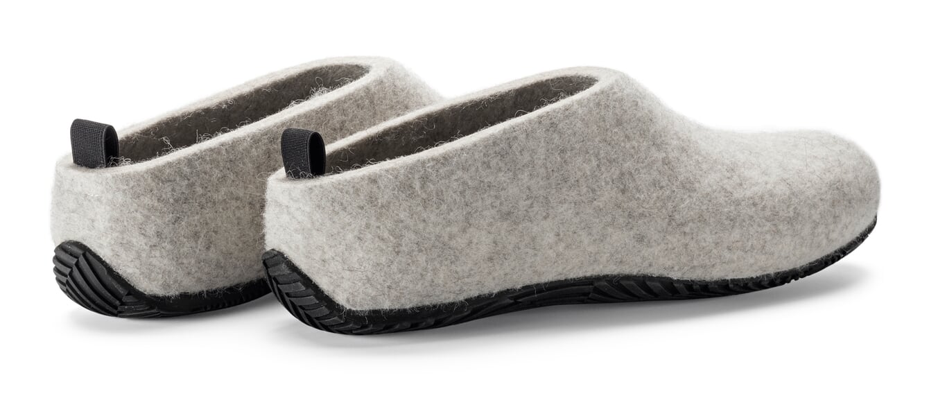 Pantoffels Lahtiset Lichtgrijs / Zwart