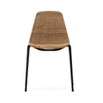 Silla cesta Negro / Naturaleza