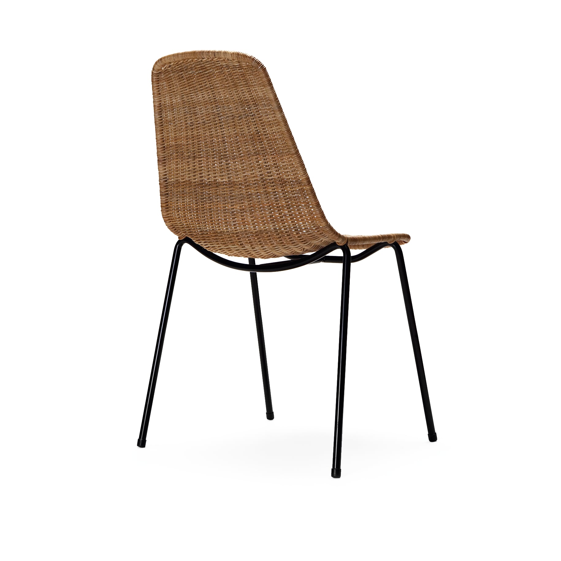 Chair Basket, Black / Nature | Manufactum