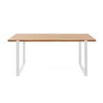 Table S 700 200 × 90 cm Oak and Traffic White RAL 9016
