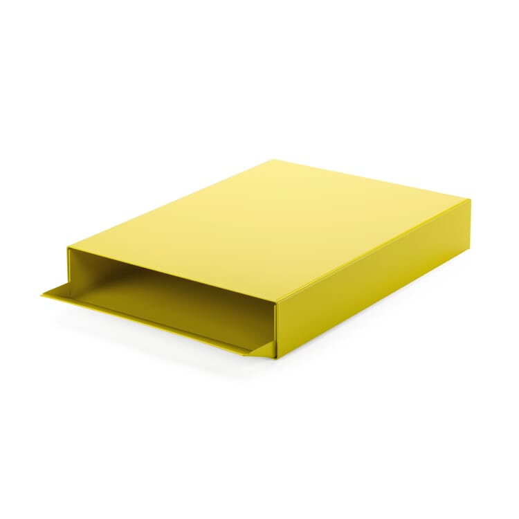Paper Tray Stapler, RAL 1016 Sulfur yellow