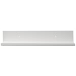 Guida di supporto del ripiano 60 × 10 cm RAL 9010 Bianco puro
