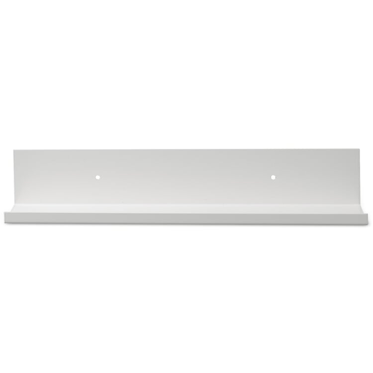 Shelf support bar, 60 × 10 cm, RAL 9010 Pure white Manufactum