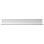 Carril de soporte de la estantería 90 × 10 cm RAL 9010 Blanco puro