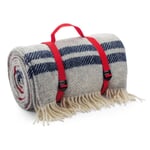 Picknickdeken Blok Strepen Blauw