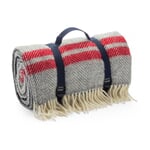 Blok picnic blanket Stripes red