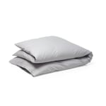 Comforter cover satin Light gray 135 × 200 cm